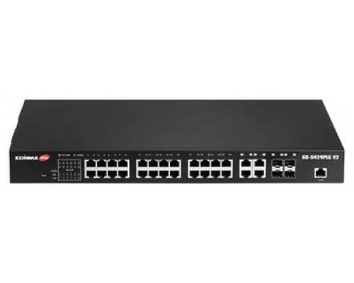 Edimax PRO GS-5424PLC V2 Switch 24xGB PoE+ 4xSFP